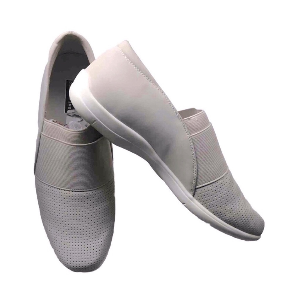 Black Rivet Women’s 10 Cream Ivory Slip-On Casual Loafers